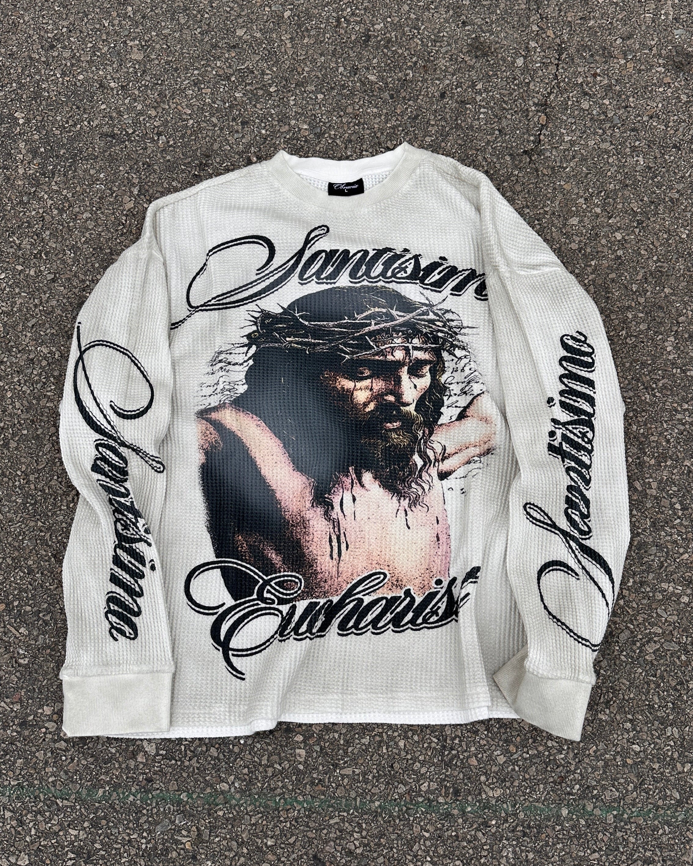 White "Santisimo" Long Sleeve Thermal